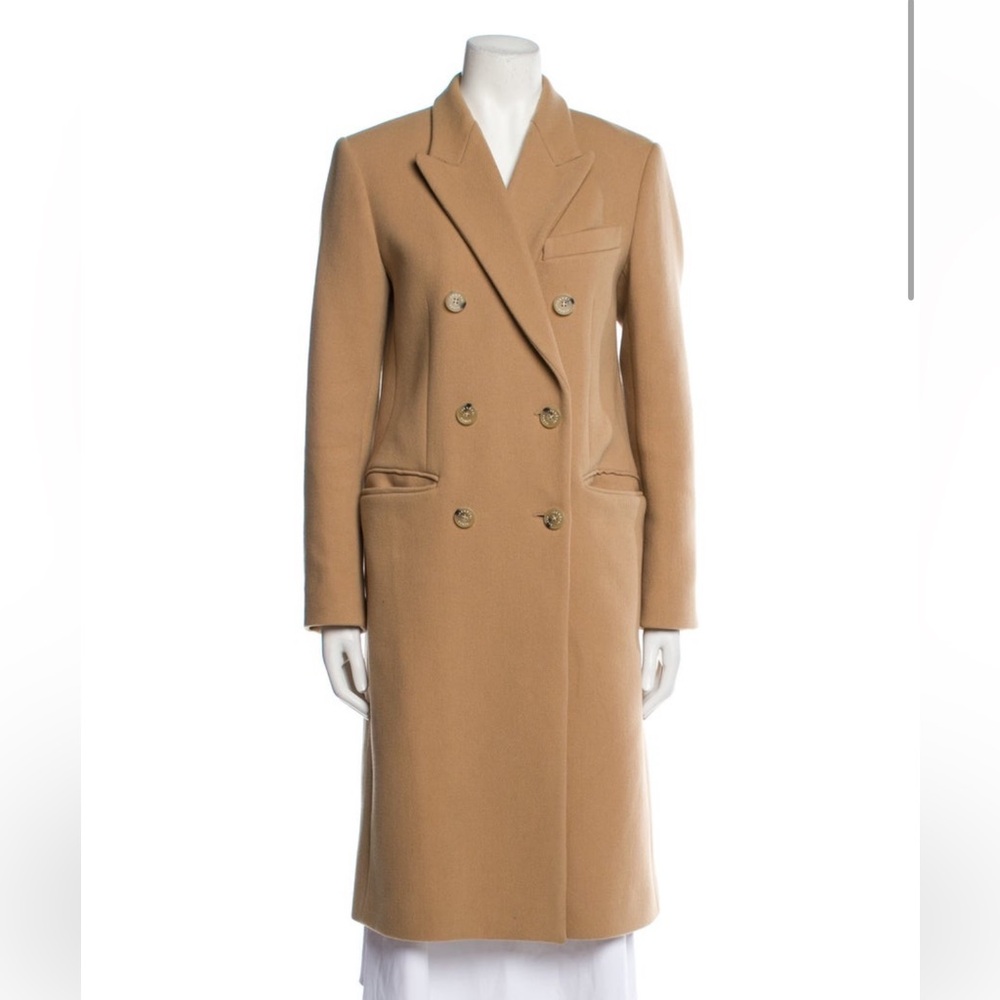 Sandro beige coat size small